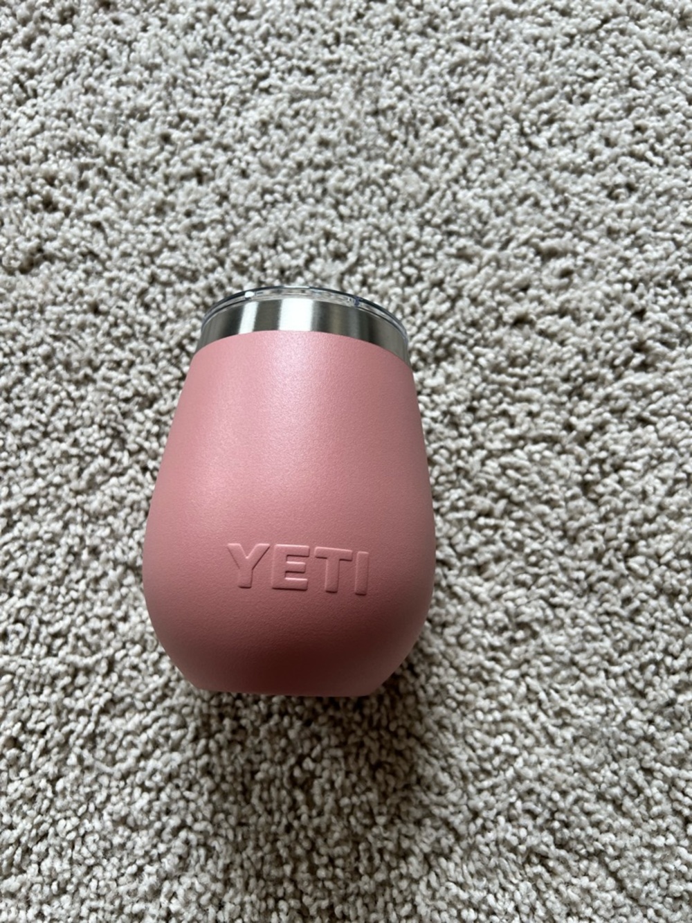 Yeti Pink Wine Tumbler